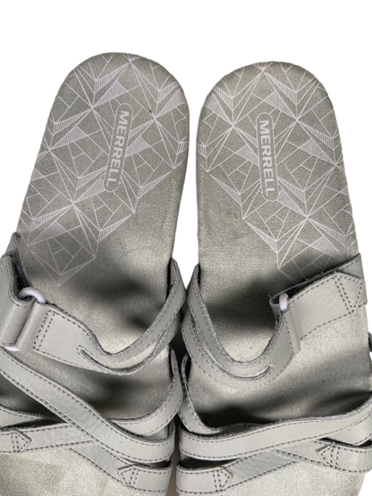 Merrell Women's Paloma Gray Strappy Open Toe Sandals - 8 image 3