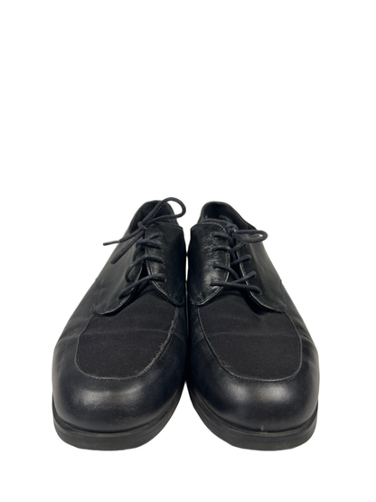 Munro American Women's Black Leather Lace Up Oxford Shoes - 7.5 image 2