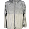 Reebok Men's Light Gray Zip Up Athletic Jacket - XL