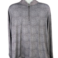 Greg Norman Men's Gray Long Sleeve 1/4 Zip Pullover Athletic Shirt - XL