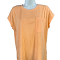 Columbia Women's Orange Boundless Cap Sleeve T-Shirt - S