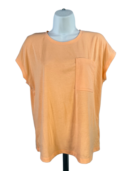Columbia Women's Orange Boundless Cap Sleeve T-Shirt - S