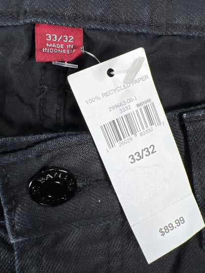 Banana Republic Men's Black Vintage Straight Denim Jeans - 33x32 image 3