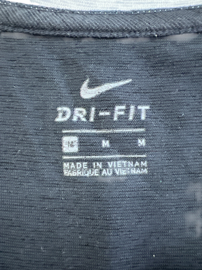 Nike Women's Gray U of M Short Sleeve Athletic V-Neck Shirt - M image 3