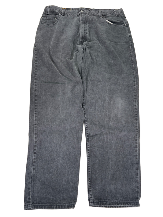 Levi’s Workwear Men’s Black Denim 545 Athletic Fit Utility Jeans - 42x32