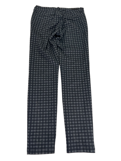 Kut From The Kloth Women's Black/Gray Checkered Plaid Skinny Pants - 6 image 2