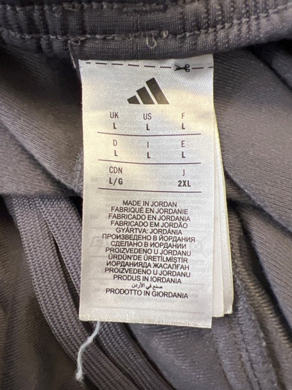 Adidas Men's Gray Pull On Zip Ankle Training Athletic Pants - L image 3