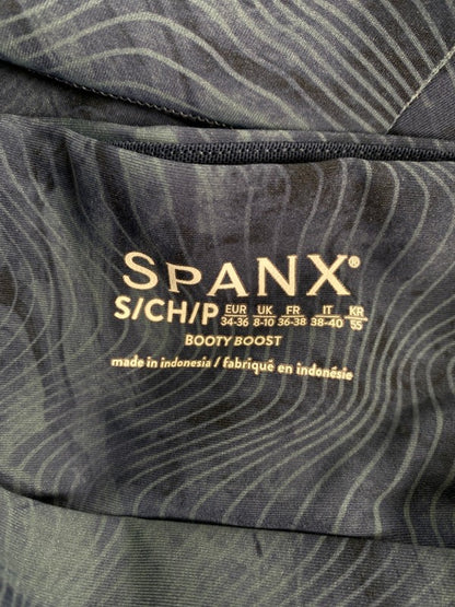 Spanx Women's Blue Booty Boost Cropped Athletic Leggings - S image 3