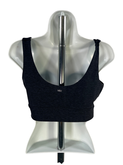 Victoria's Secret Sport Women's Gray Stretch Scoop Longline Sports Bra - M image 2