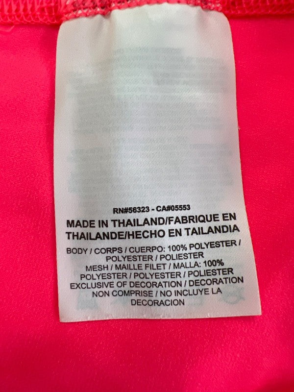 Nike Running Women's Bright Pink Tempo Running 1/2 Zip Athletic Shirt - S image 4