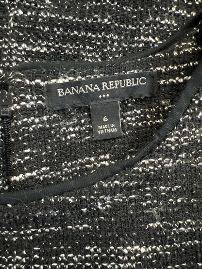 Banana Republic Women’s Black Short Sleeve Knit Sheath Sweater Dress - 6 image 3