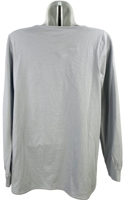 J.Jill Women’s Blue Embroidered Long Sleeve Tunic Shirt - XS image 3