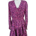 Lilly Pulitzer Women's Purple Animal Print Cristiana Stretch Dress - 2