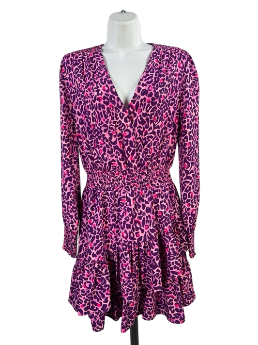 Lilly Pulitzer Women's Purple Animal Print Cristiana Stretch Dress - 2