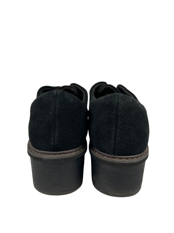 Clarks Collection Women's Black Airabell Sky Slip On Wedge Loafers - 8.5 image 4