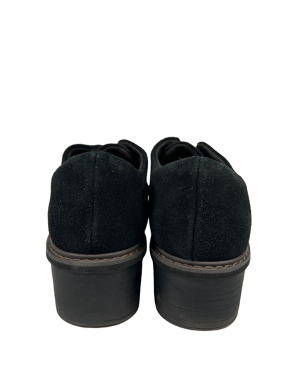 Clarks Collection Women's Black Airabell Sky Slip On Wedge Loafers - 8.5 image 4