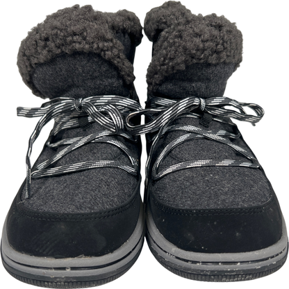 Clarks Cloudsteppers Women’s Black/Gray Breeze Glacier Ankle Boots - 6.5 image 2