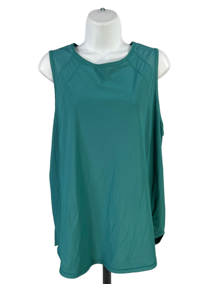 Lululemon Women's Blue Sleeveles Mesh Trim Sculpt Tank Top - 12