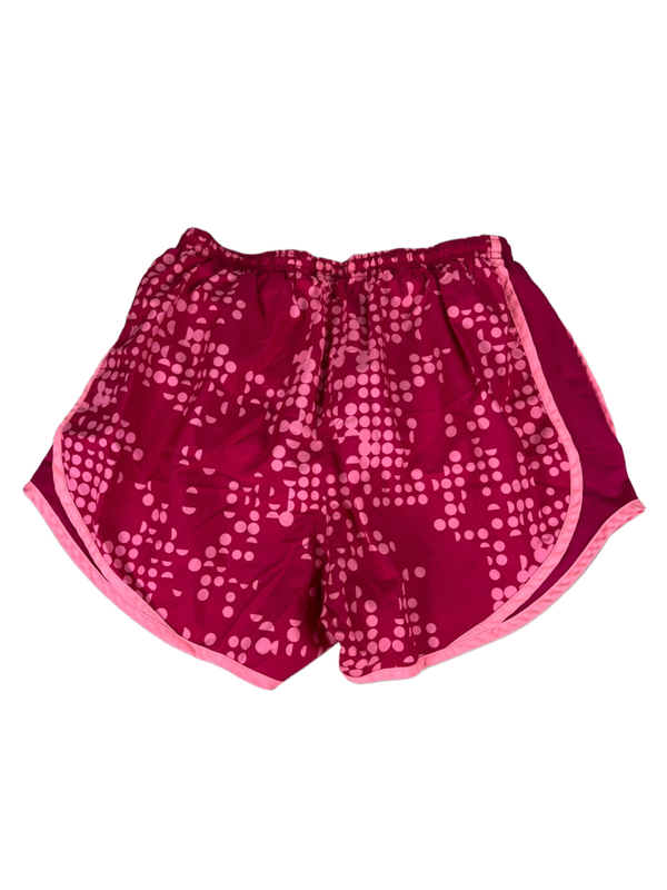 Nike Women's Pink Dri-Fit Vented Lined Pull On Athletic Shorts - M image 2