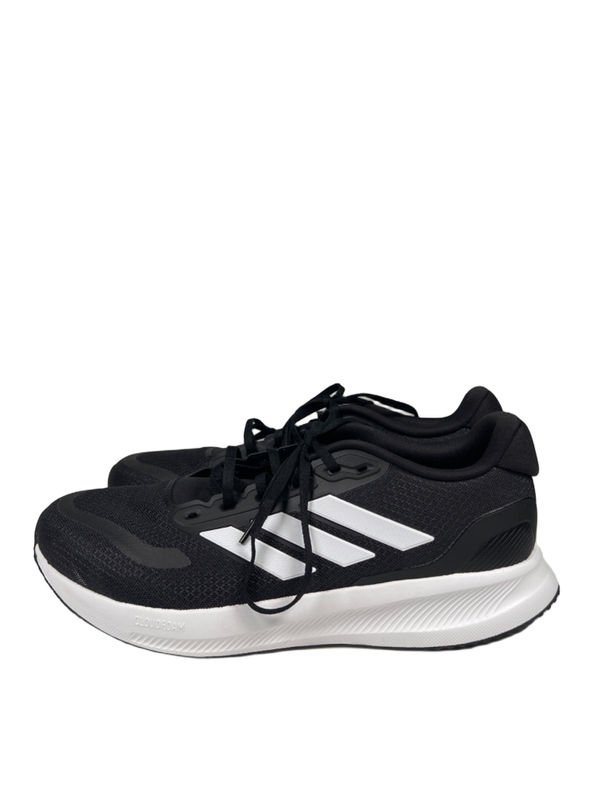 adidas Men's Black/White Runfalcon 5 Lace Up Athletic Shoes - 11 image 5