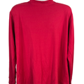 Mizuno Men's Red Warmalite Long Sleeve Mock Neck Athletic Shirt - XL
