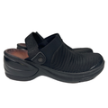 Bzees Women's Black Kitty Slingback Comfort Walking Clogs - 7.5