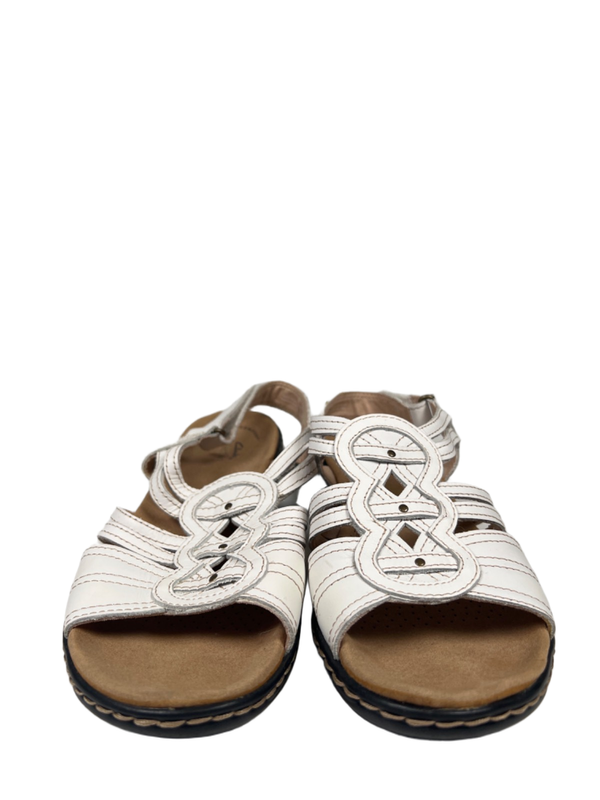 Clarks Collection Women's Leisa Janna Adjustable Strappy Slingback Sandals - 8.5 image 2