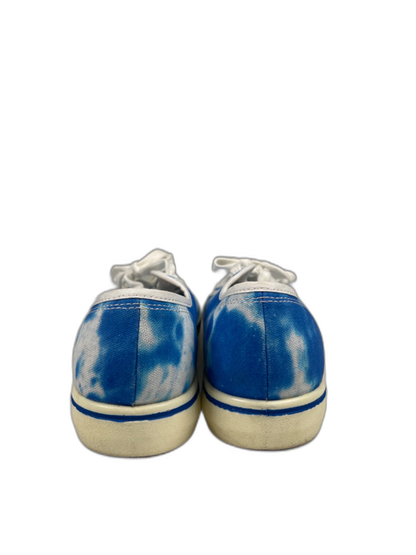 Keen Women's Blue/White Elsa Lite Lace Up Canvas Sneakers - 9 image 4
