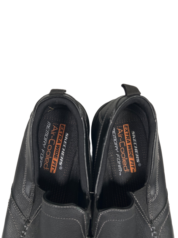 Skecher's Men's Black Relaxed Wide Fit Harper Forde Slip On Loafers - 10.5 Wide image 3
