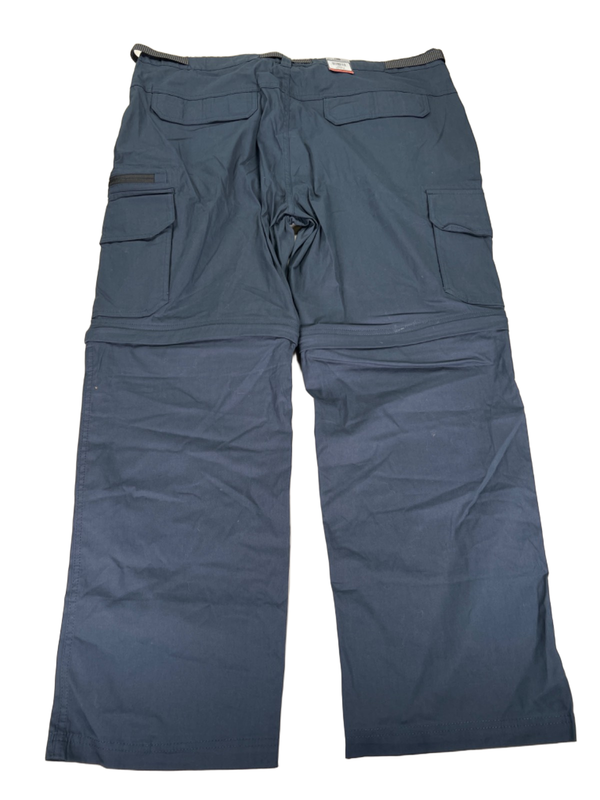 B.C Clothing Men's Blue Convertible Cargo Hiking Pants - XXL X 30 image 2