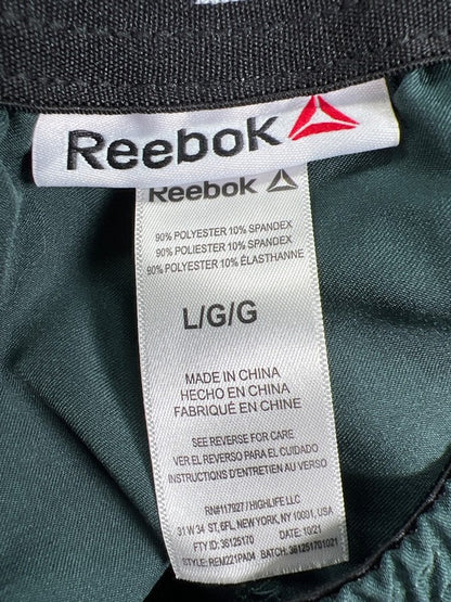Reebok Men's Green Woven Athletic Jogger Pants - L image 3