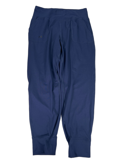 Under Armour Women's Navy Blue Pull On Fitted Motion Athletic Joggers - L