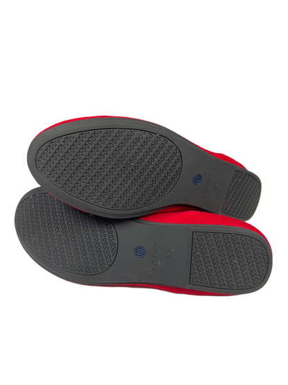 Rothy's Women's Red/Blue Knit Texture Breathable Slip On Flats - 8.5 image 8