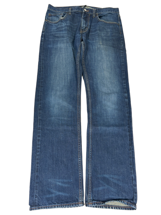 Banana Republic Men's Dark Wash Vintage Straight Denim Jeans - 33x34