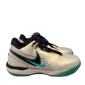 Nike LeBron Men's White/Teal Blue NXXR Gen AMPD Lace Up Sneakers - 11.5