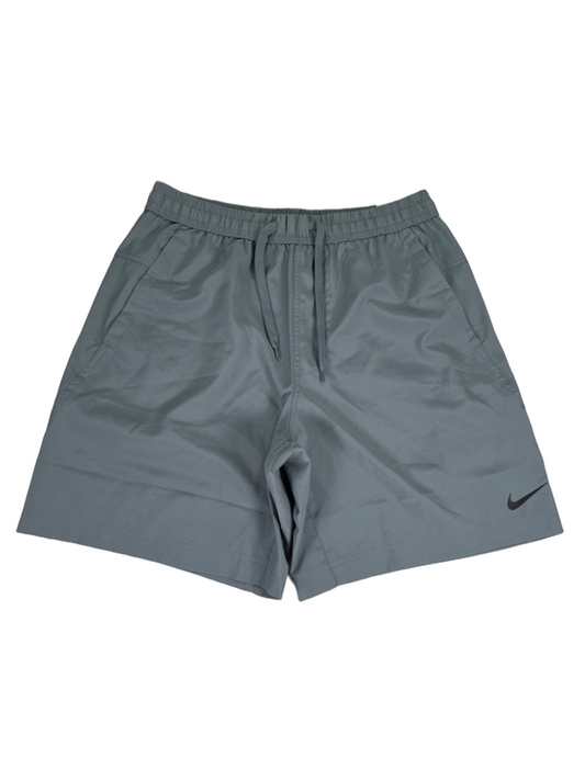Nike Men's Gray Dri-Fit Form 7in Unlined Athletic Shorts - S