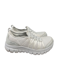 Skechers Women's White Gracefall Soft Soul Stretch Slip On Sneakers - 7