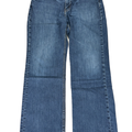 Levi's Men's Medium Wash 514 Straight Fit Denim Jeans - 38x30