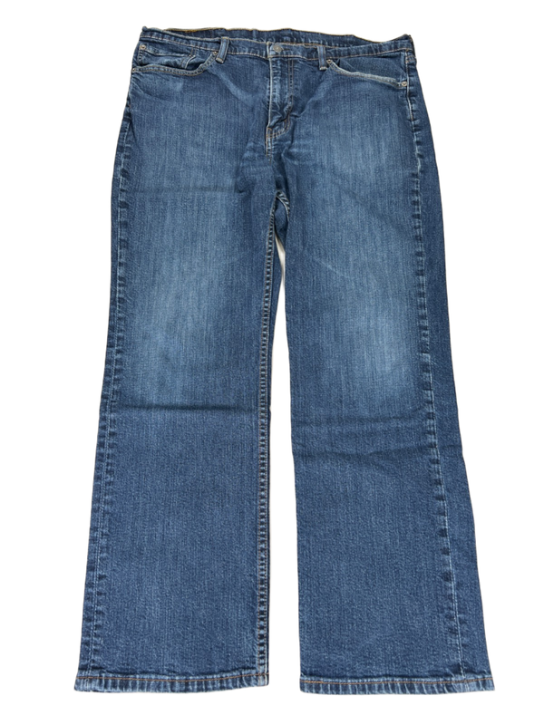 Levi's Men's Medium Wash 514 Straight Fit Denim Jeans - 38x30