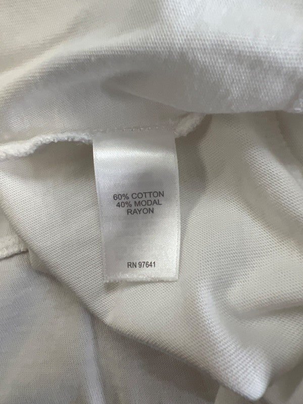 J. Jill Pure Women's White 3/4 Sleeve Boat Neck T-Shirt - L image 4