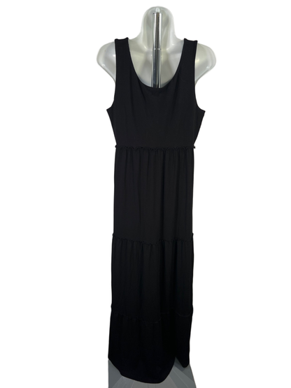 Chico's Women's Black Sleeveless Tiered Maxi Dress - 1/US M image 2