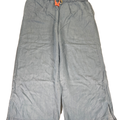 Matilda Jane Women's Blue Chambray Stretch Waist Wide Leg Pants - XL