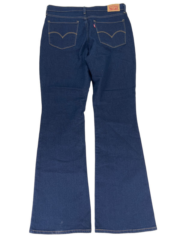Levi Women's Dark Wash 725 High Rise Bootcut Jeans - 32 image 2