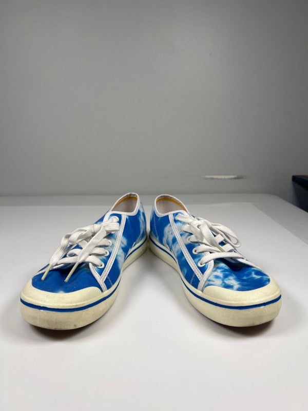 Keen Women's Blue/White Elsa Lite Lace Up Canvas Sneakers - 9 image 6
