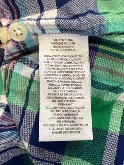 Ralph Lauren Men's Multicolor Plaid Classic Fit Long Sleeve Button Up Shirt - L image 4