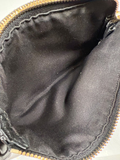Coach Women's Black Leather Double Zip Wristlet Wallet image 7