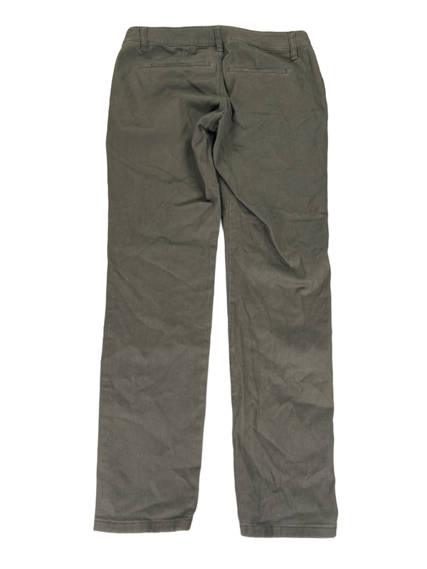 Old Navy Women's Green Moto Zipper Detail Denim Jeans - 8 Petite image 2