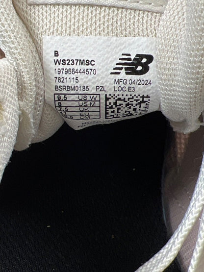 New Balance Women's Pink Copper 237 Lace Up Sneakers - 9.5 image 7