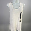 Banana Republic Women's White Linen Sleeveless Tank Top - XS
