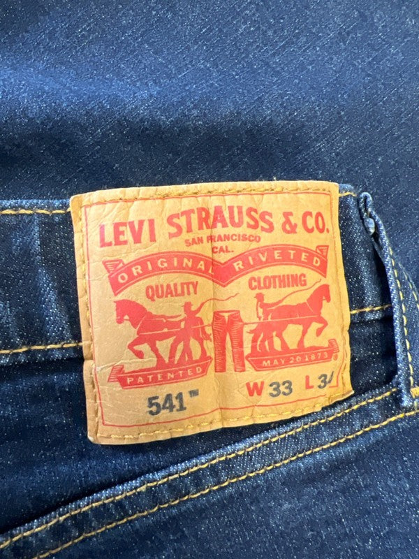 Levi's Men's Medium Wash 541 Athletic Fit Denim Jeans - 33x34 image 3